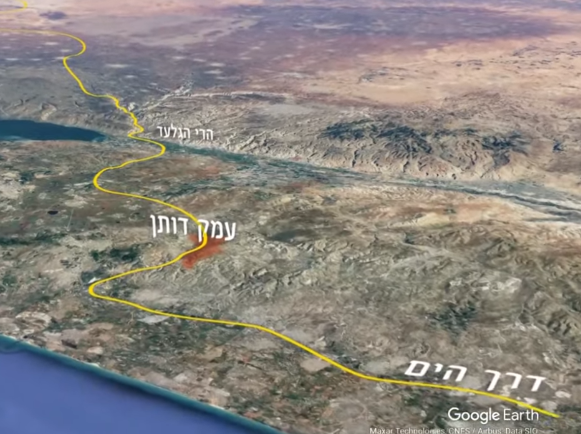 Tanakh map