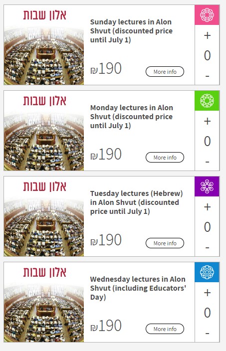 Yemei Iyun B'Tanakh in person program